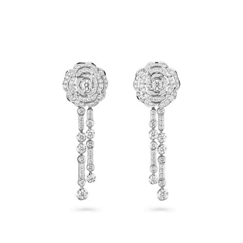 chanel mini diamante earrings|Diamant Evanescent Earrings .